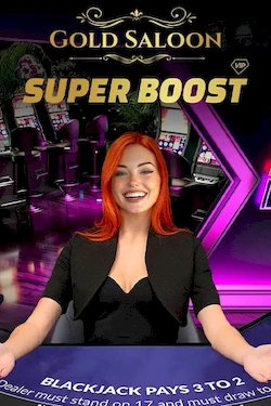 Gold Saloon Super Boost Blackjack Live - Zombillion Casino Ελλάδα